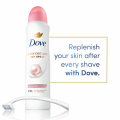 Dove tecnología Pro-Ceramida en spray para apoyar la barrera de la piel