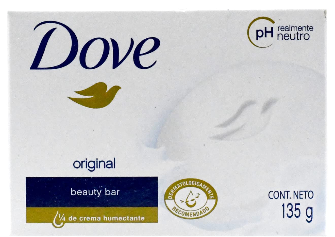 Barra Dove belleza cuidado delicioso, experiencia reconfortante tras la ducha.