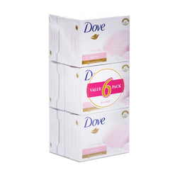 Dove barra de jabón cremoso rosa de 135 g para piel suave e hidratada