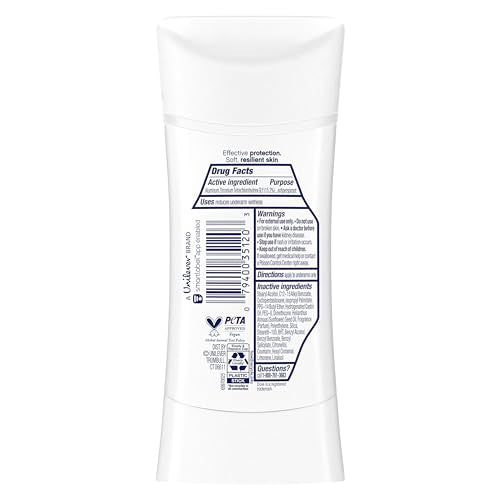 Dove bâton-déodorant avancé parfum vanille-pêche, douceur sensorielle