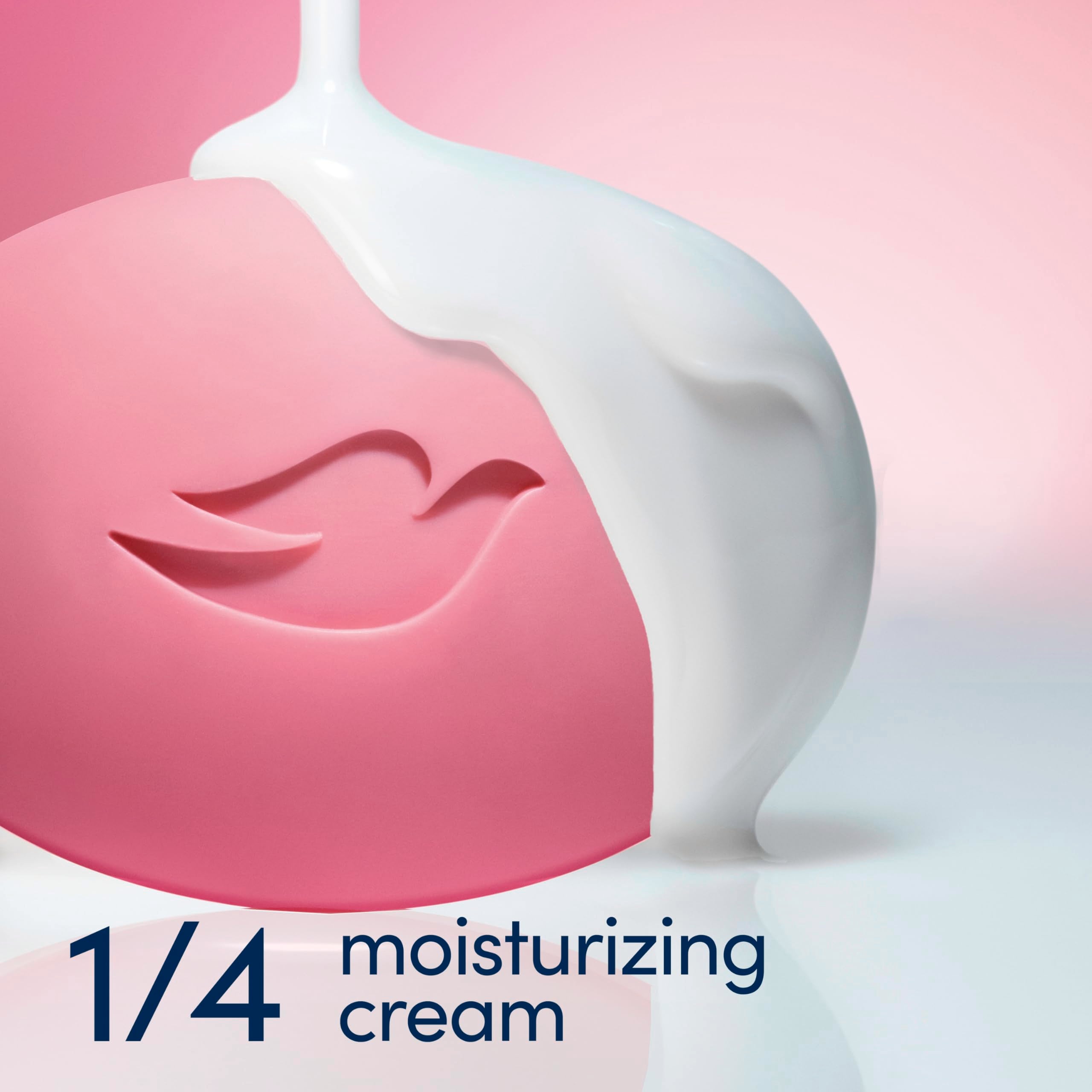 Dove Beauty Bar Cherry and Chia Milk used on the face for cleansing.