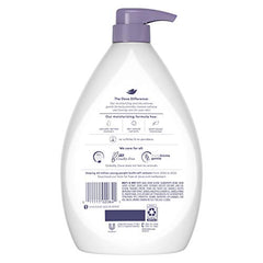 Dove botella relajante lavanda-camomila, experiencia calmante en la ducha.