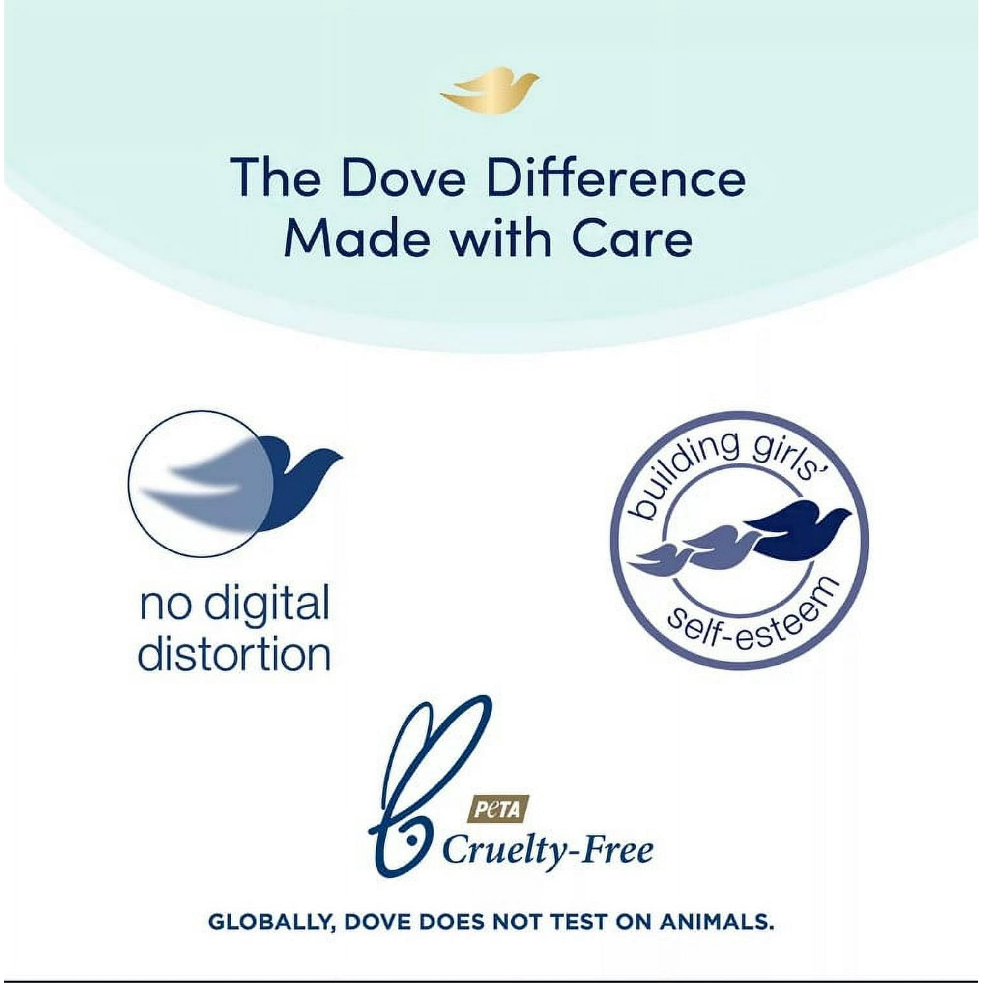 Dove Bouteilles dans la douche illustrant une routine de soin facile.