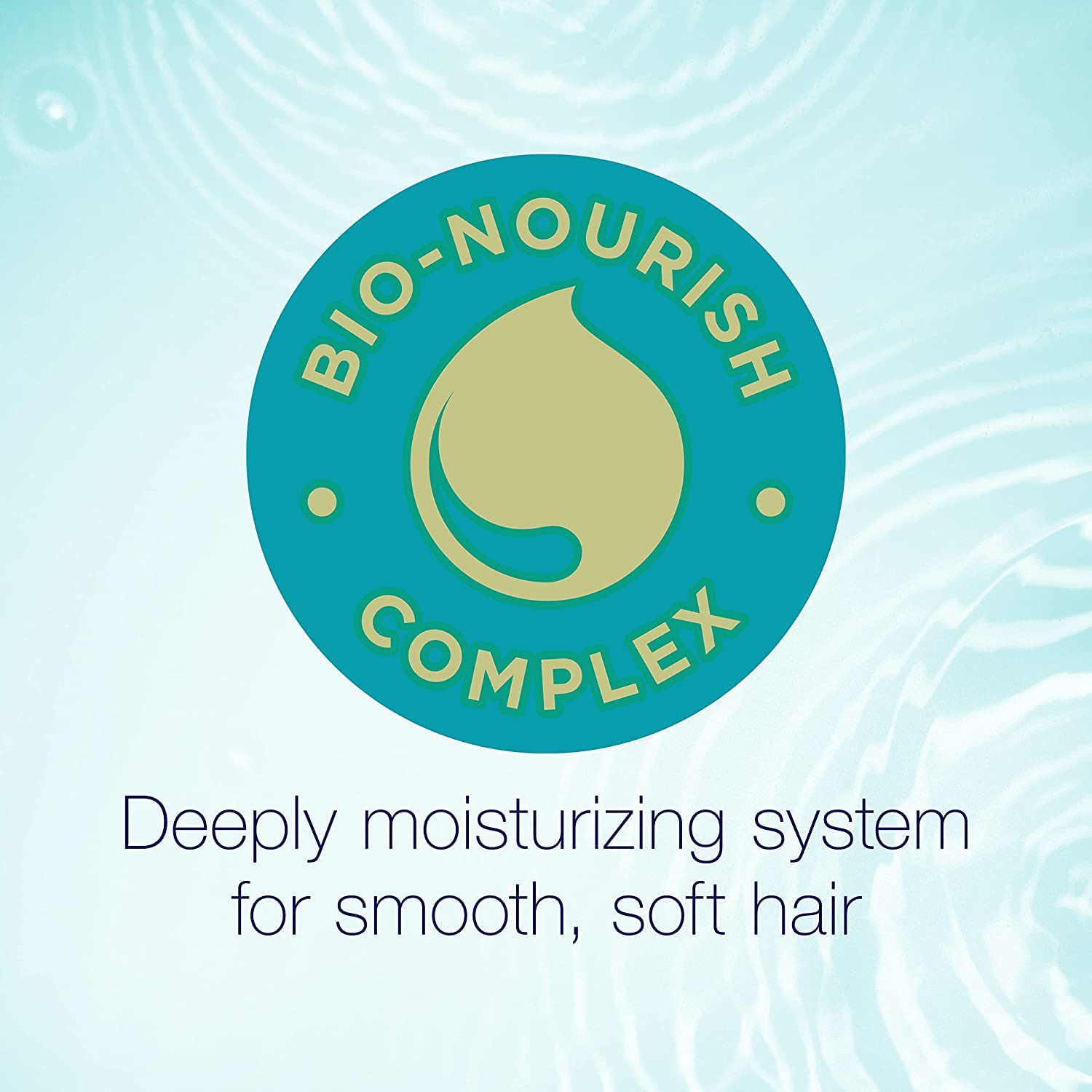 Dove Daily Moisture Shampoo on hair strands shows smoother texture.