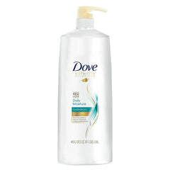 Shampooing Dove Damage Therapy Hydratation Quotidienne, flacon pompe, soin quotidien cheveux abîmés.