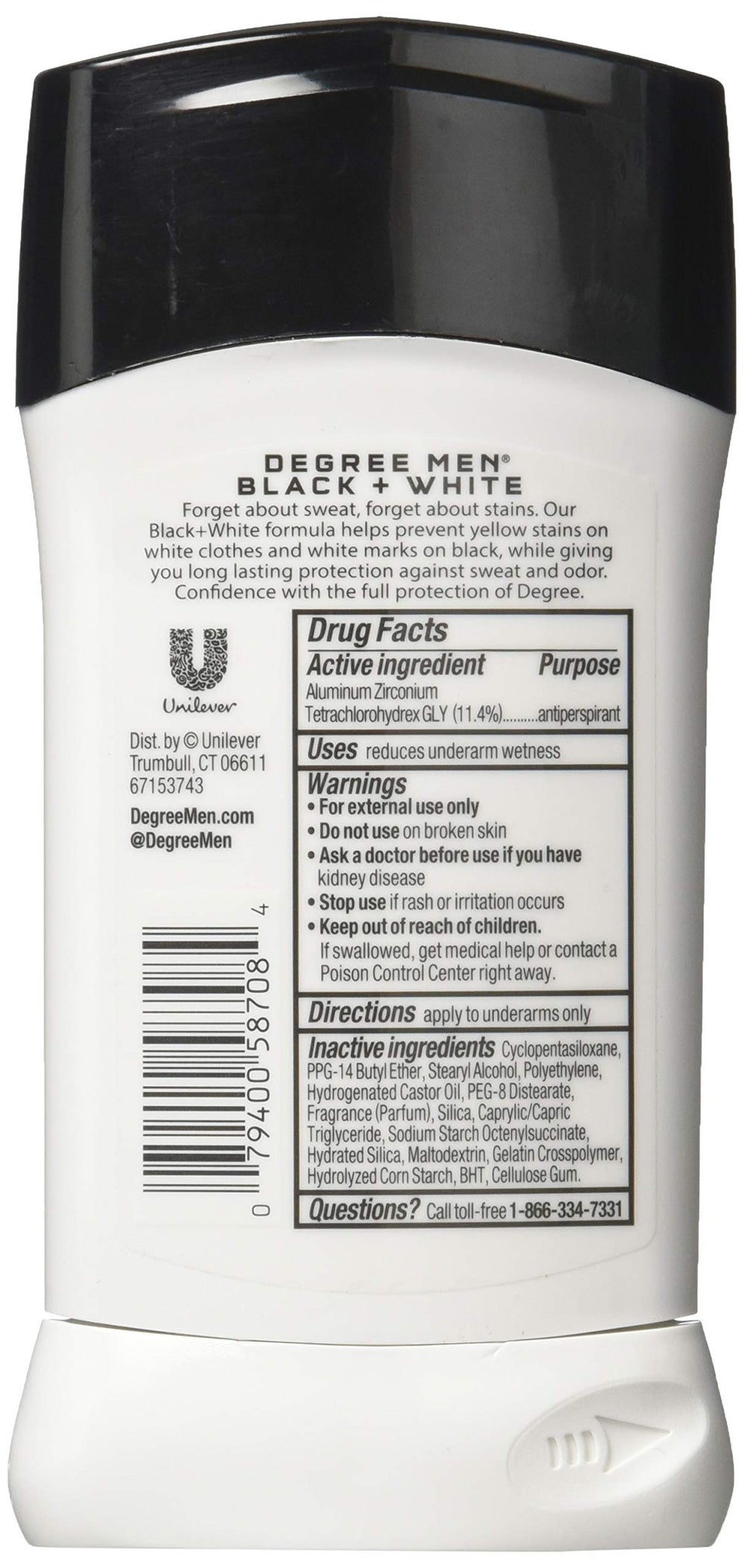 Dove Degree desodorante 79 ml, pack de 6, para uso diario y protección.