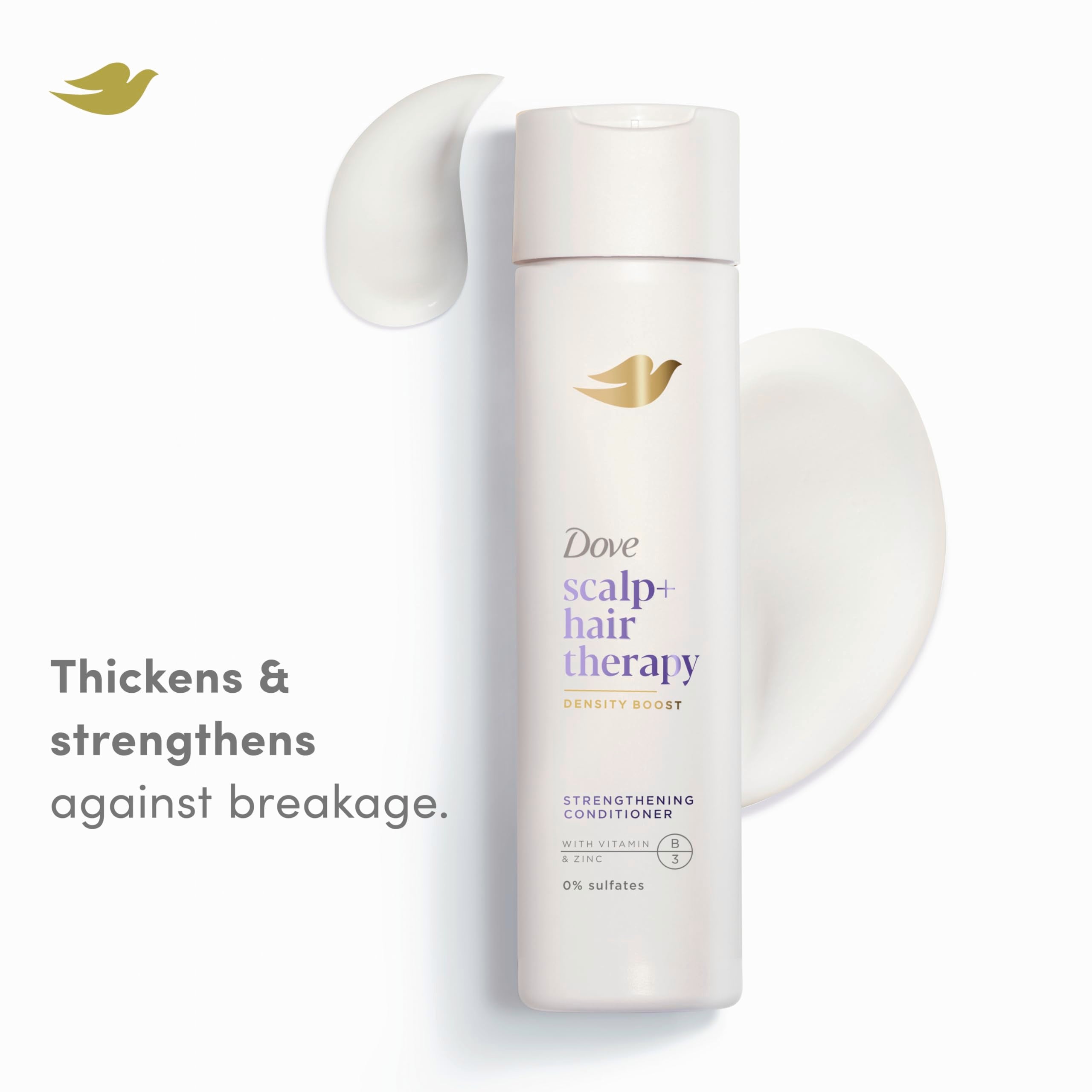 Dove Density Boost: aplicación en la mano para distribuir el producto.