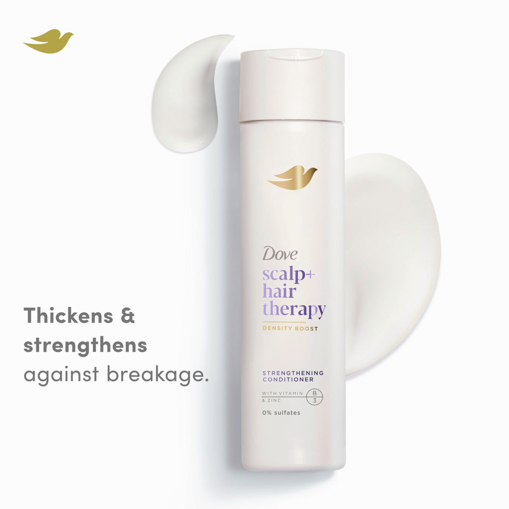 Dove Density Boost: aplicación en la mano para distribuir el producto.