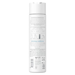 Textura cremosa del acondicionador Dove Density Boost para distribución suave.