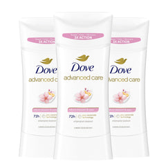 Desodorante Dove Cuidado Avanzado Sakura Flor de Cerezo y Yuzu en embalaje listo para usar.