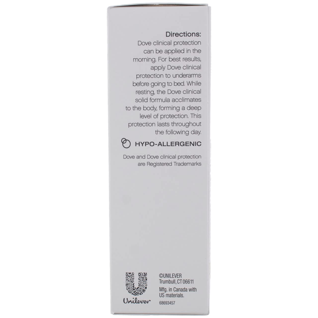 Dove Clinial Protección, aplicador cómodo para aplicación precisa