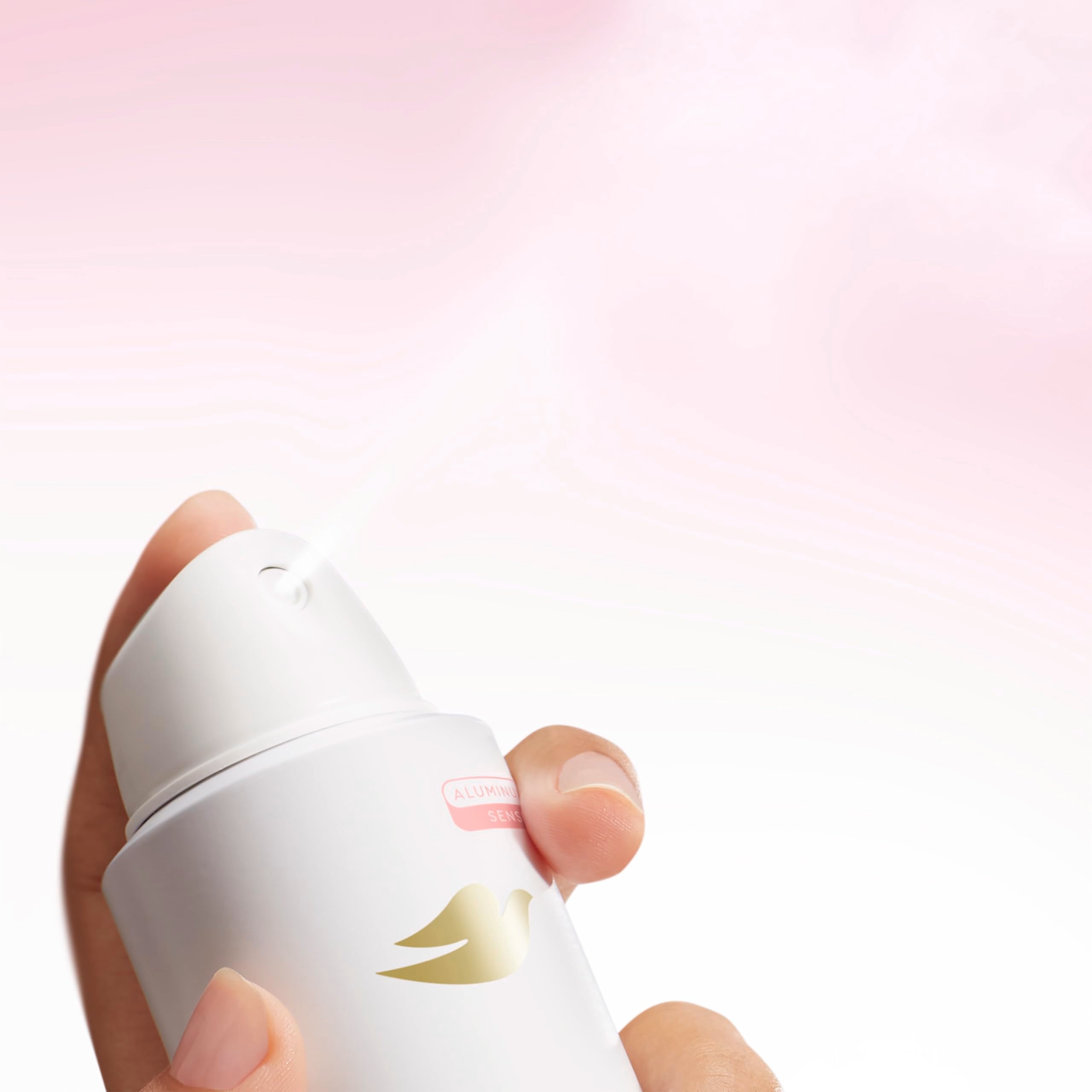 Dove desodorante corporal en spray libre de aluminio y parabenos
