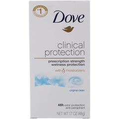 Dove Desodorante Original Clean, detalle del envase para transporte diario