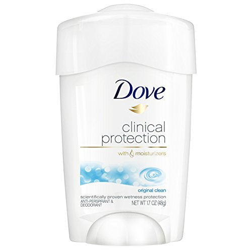 Desodorante Dove Original Clean con fragancia fresca para sensación de limpieza.