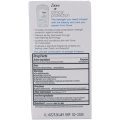 Dove Desodorante Original Clean, pack 6 para ahorro y comodidad