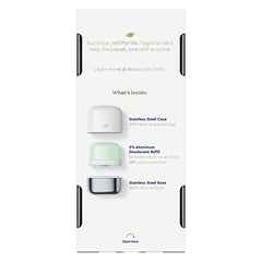 Dove recambio pepino y té verde para aroma refrescante durante todo el día.