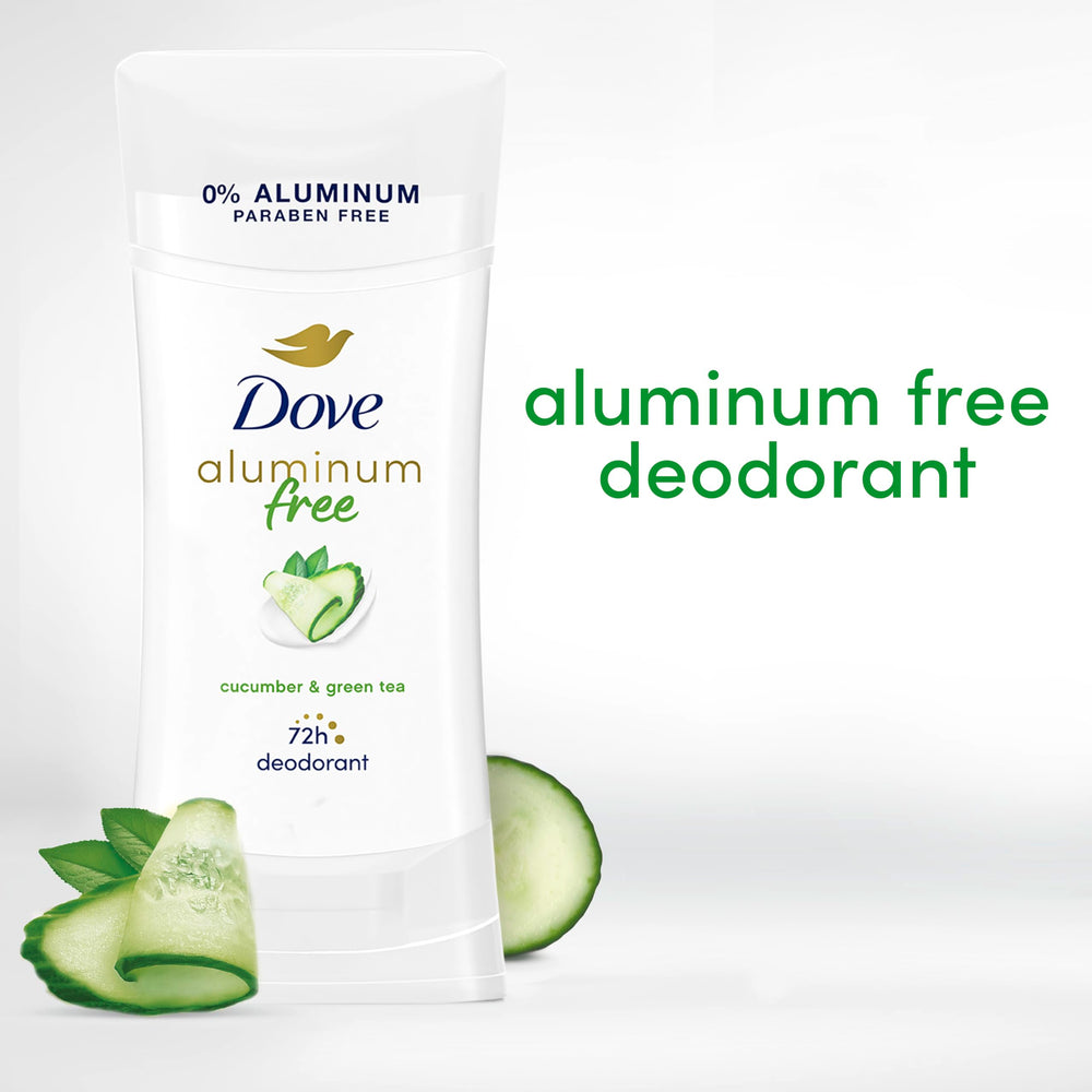 Aroma fresco de pepino y té verde, sensación de frescura con Dove.