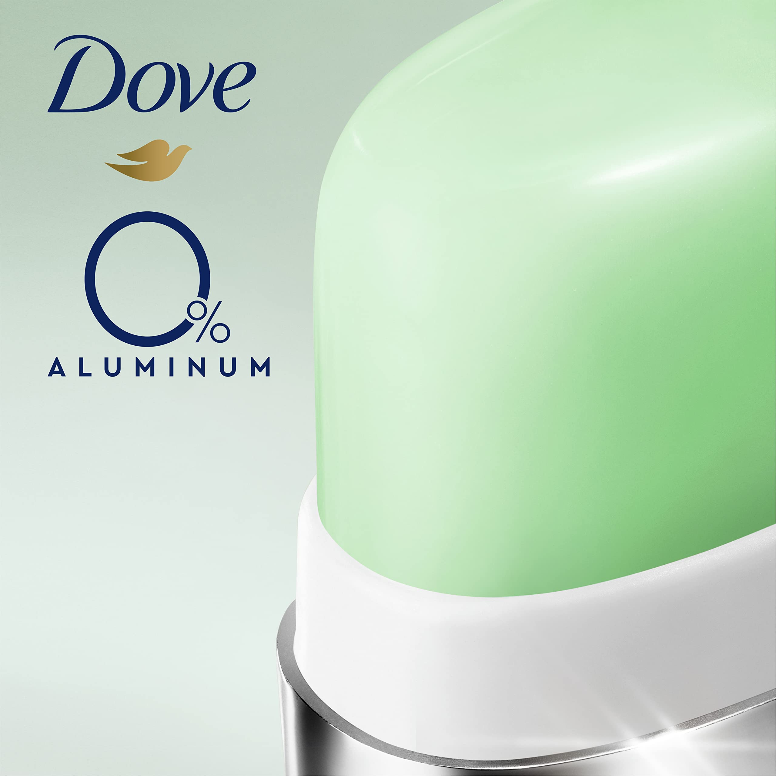 Dove desodorante sin aluminio con hidratantes para piel suave.