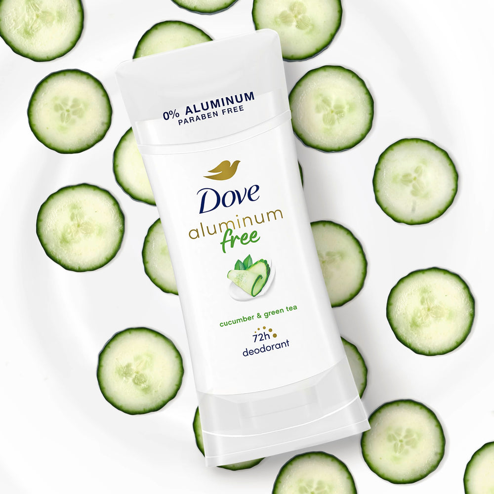 Tubo compacto de Dove sin aluminio para llevar en bolso.