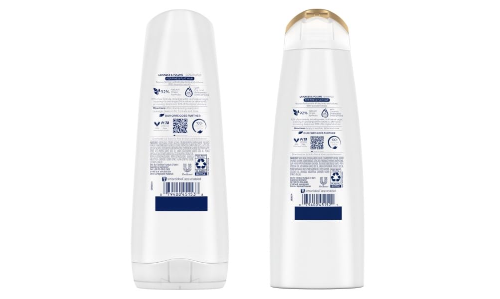 Dove engrosador acondicionador: envase visible y volumen potencial