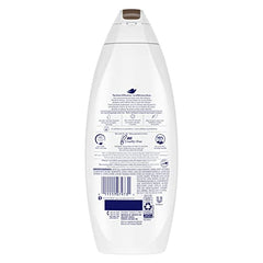 Espuma cremosa Dove para una ducha envolvente y humectante.