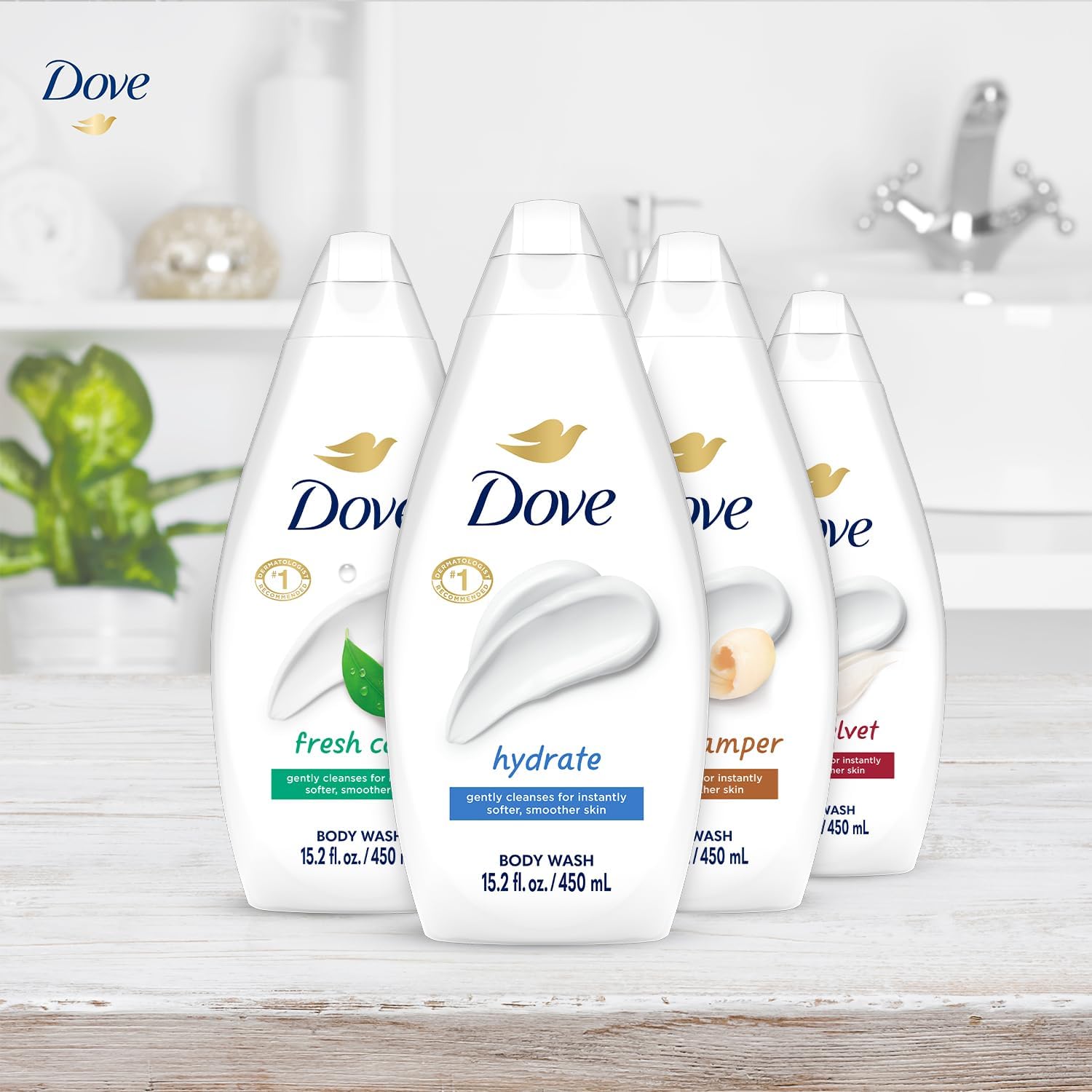 Dove Espuma Nutritiva: espuma cremosa que cuida la piel durante la ducha.