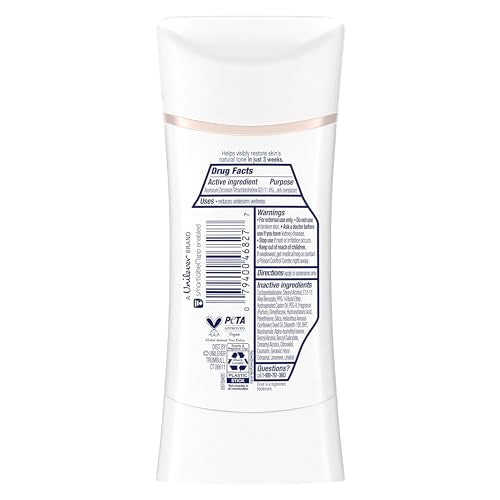 Dove Even Tone con leche de arroz para axilas suaves y tono uniforme