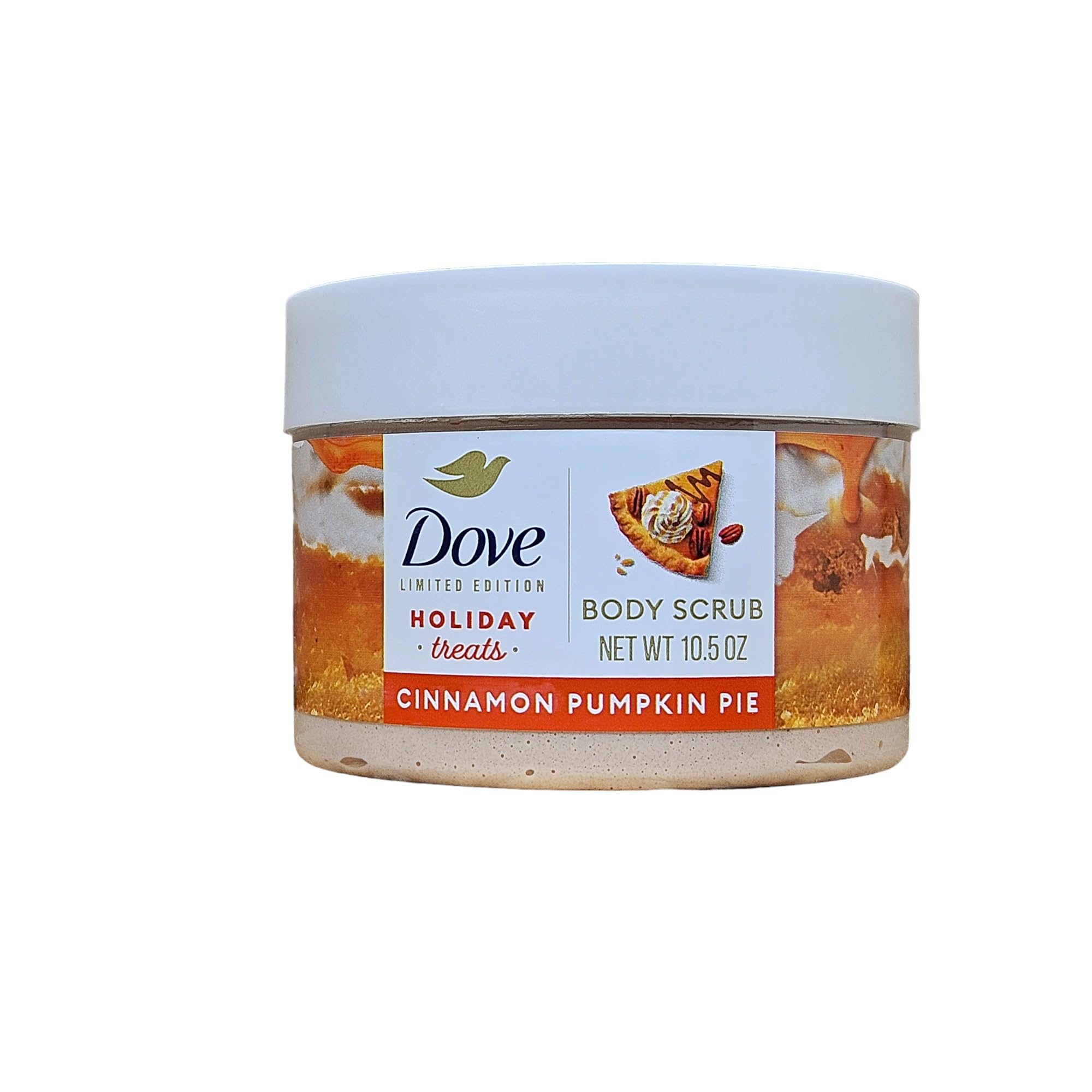 Dove exfoliante corporal calabaza canela, exfoliación suave para piel radiante.