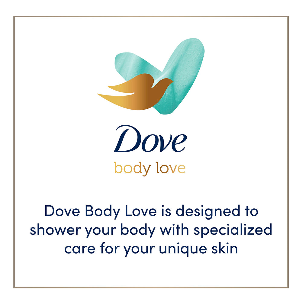 Dove Exfoliate Away Body Polish impulsa la humedad para la piel durante el uso.