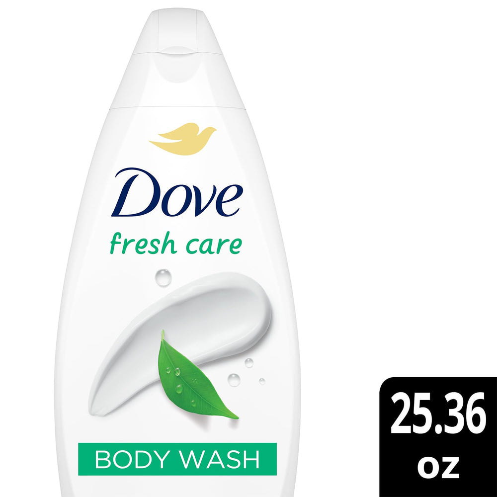 Dove Fresh Care lather forming into rich foam for showers.