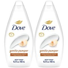 Dove gel ducha doble empaque: cuidado suave para la piel.