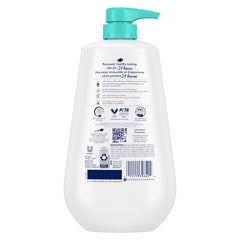 Dove gel de ducha para piel sensible, textura espumosa deja la piel suave