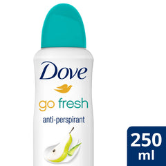 Dove Go Fresh Pera y Aloe, protección anti-olor hasta 24 horas.