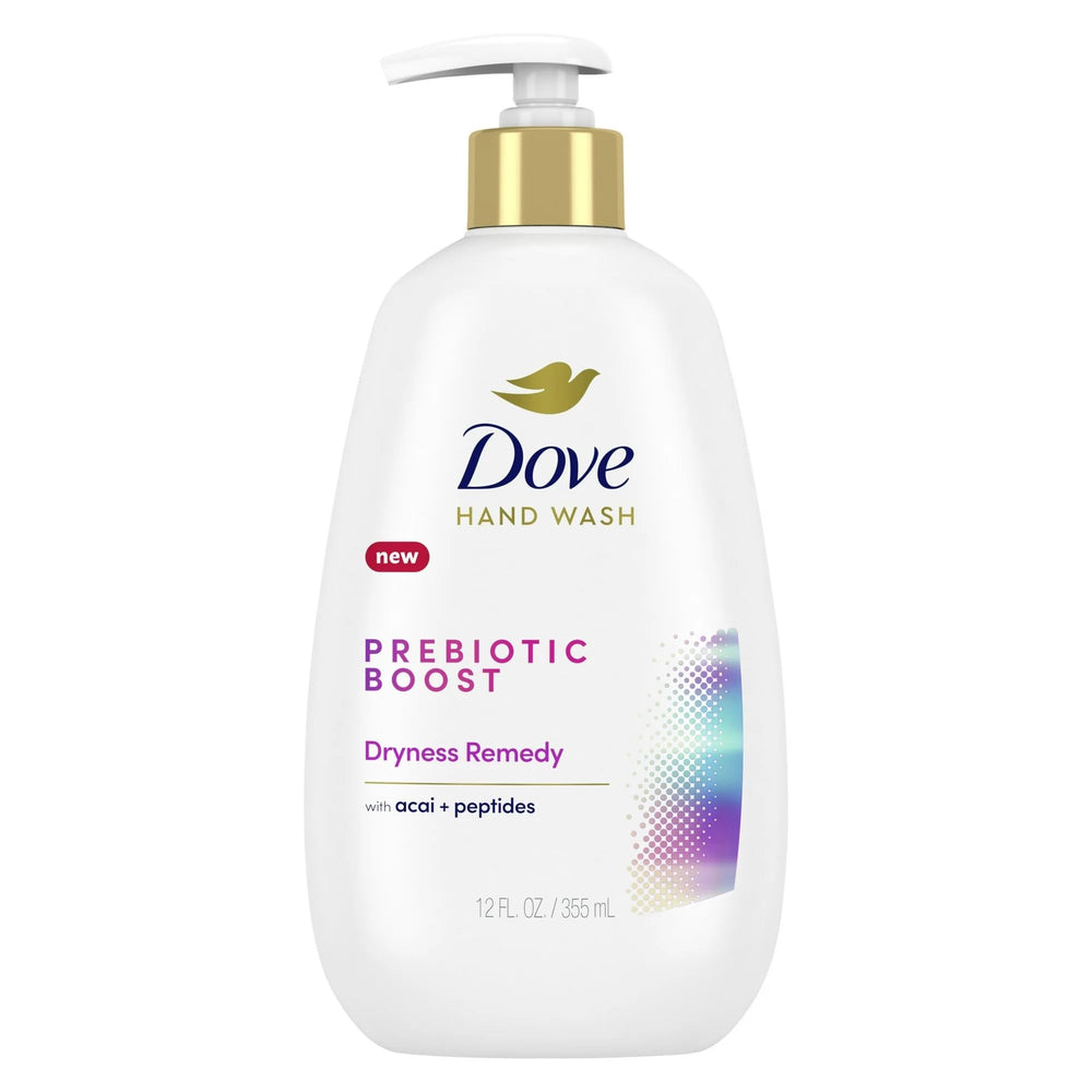 Dove Hand Wash Prebio Best Repair bottle front view for daily cleansing.