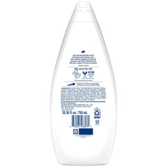 Dove Hidratante para Ducha Corporal, espuma cremosa que cuida la piel sensible