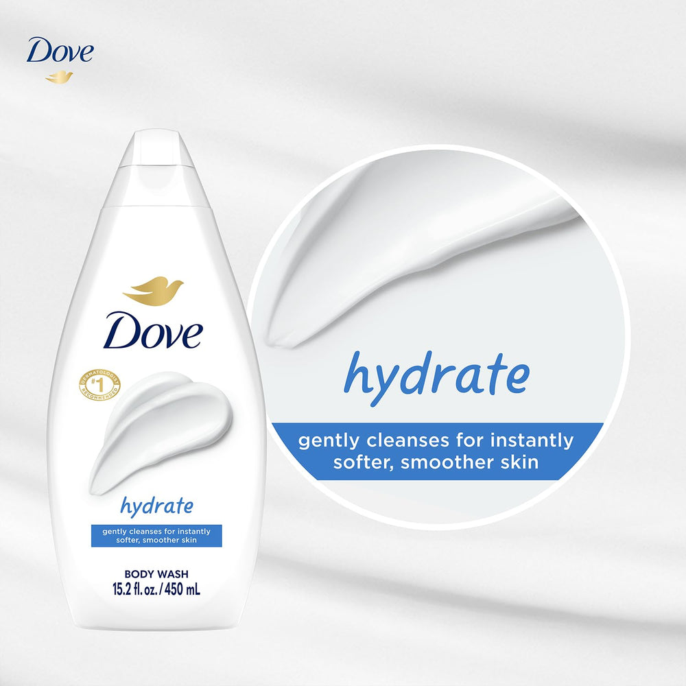 Dove Hidratante Ducha: envase reciclable para uso diario.