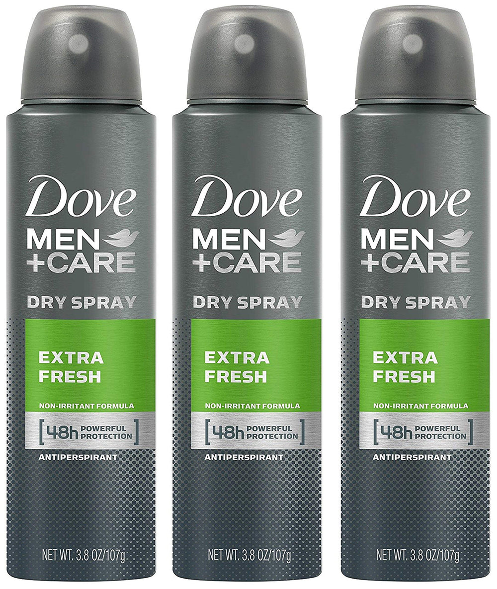 Dove Desodorante Antitranspirante Extra Fresco, vista del pack para hombre, frescura duradera