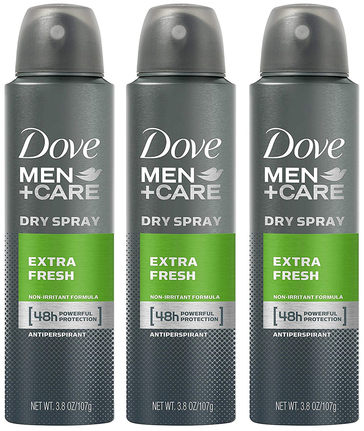 Dove Desodorante Antitranspirante Extra Fresco, vista del pack para hombre, frescura duradera