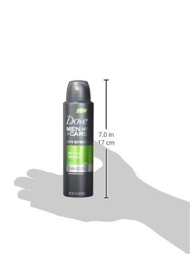 Dove Desodorante Antitranspirante Extra Fresco, textura ligera y contacto suave con la piel