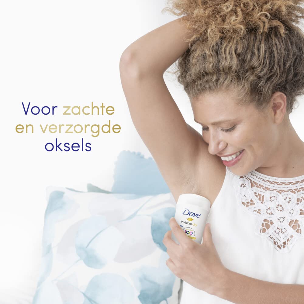 Dove Invisible Dry Stick es compacto para viaje y fácil de llevar.