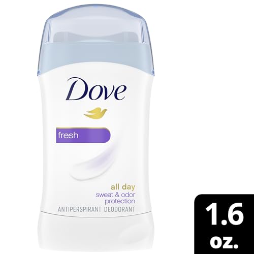 Dove Invisible Solid Fresh, sin manchas blancas, ideal para usar sin marcas en la ropa.