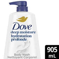 Dove jabón corporal espumoso crema para piel suave tras ducharse.