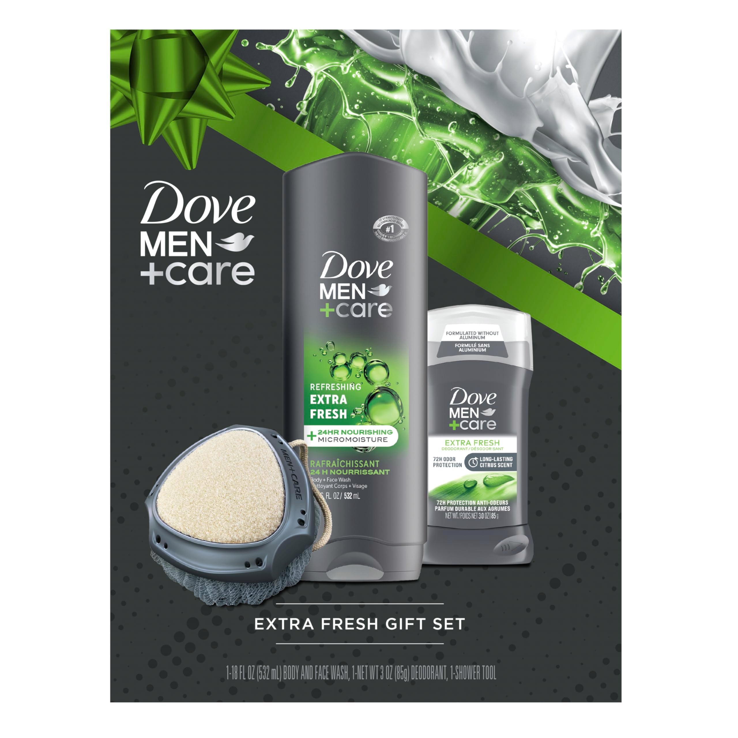 Dove jabón facial y corporal suave para uso diario