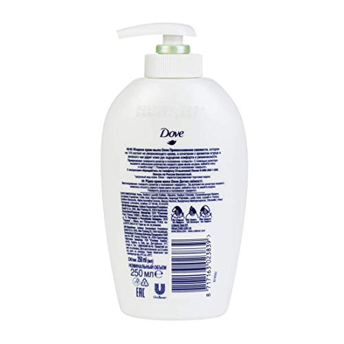 Dove Jabon de manos PH balanceado, cuidado suave para la piel