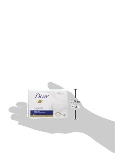 Dove Jabon Original barra de ducha, aroma fresco y suave.