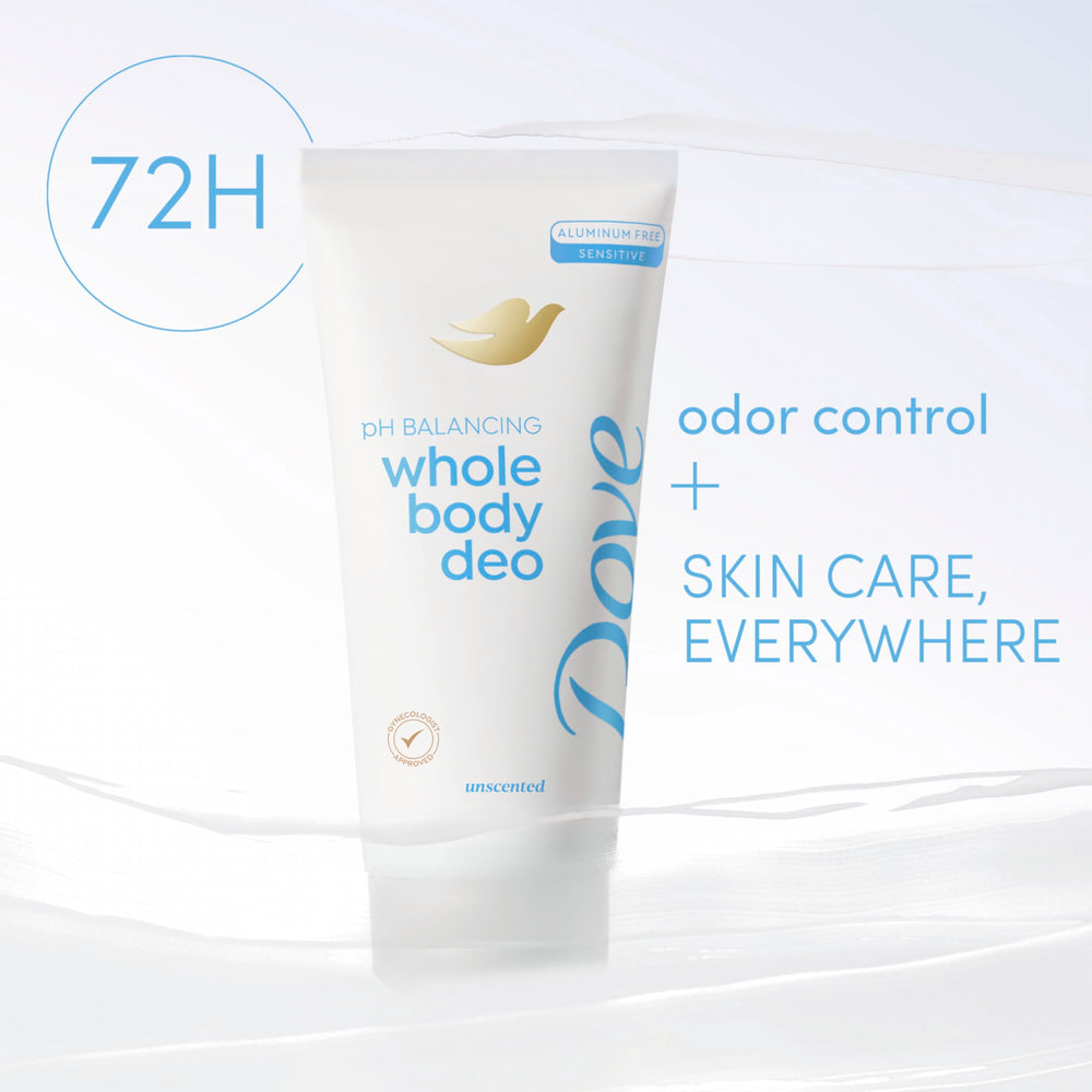 Dove crema con ácido láctico para piel sensible y equilibrada.