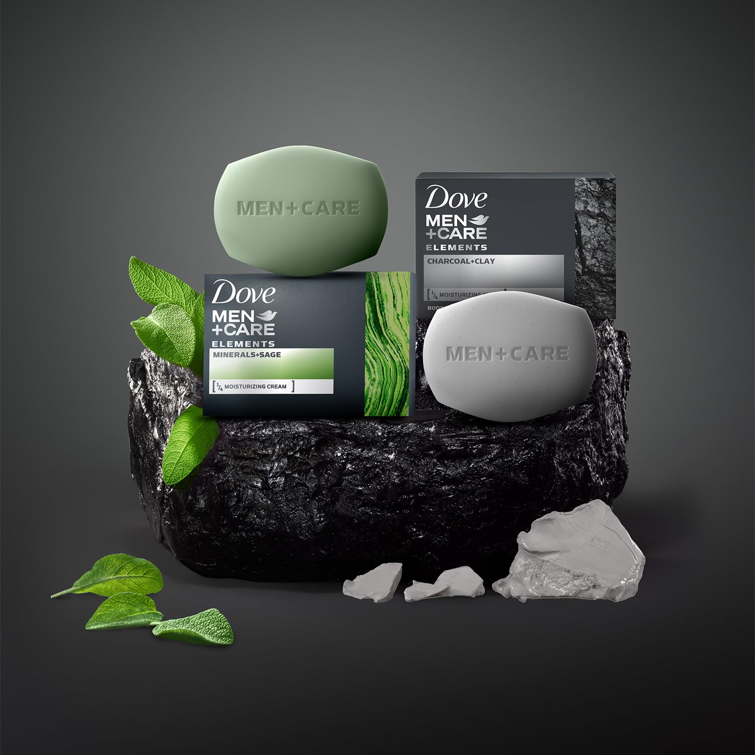 Dove Men+Care barra espuma suave al frotar, sensación confortable
