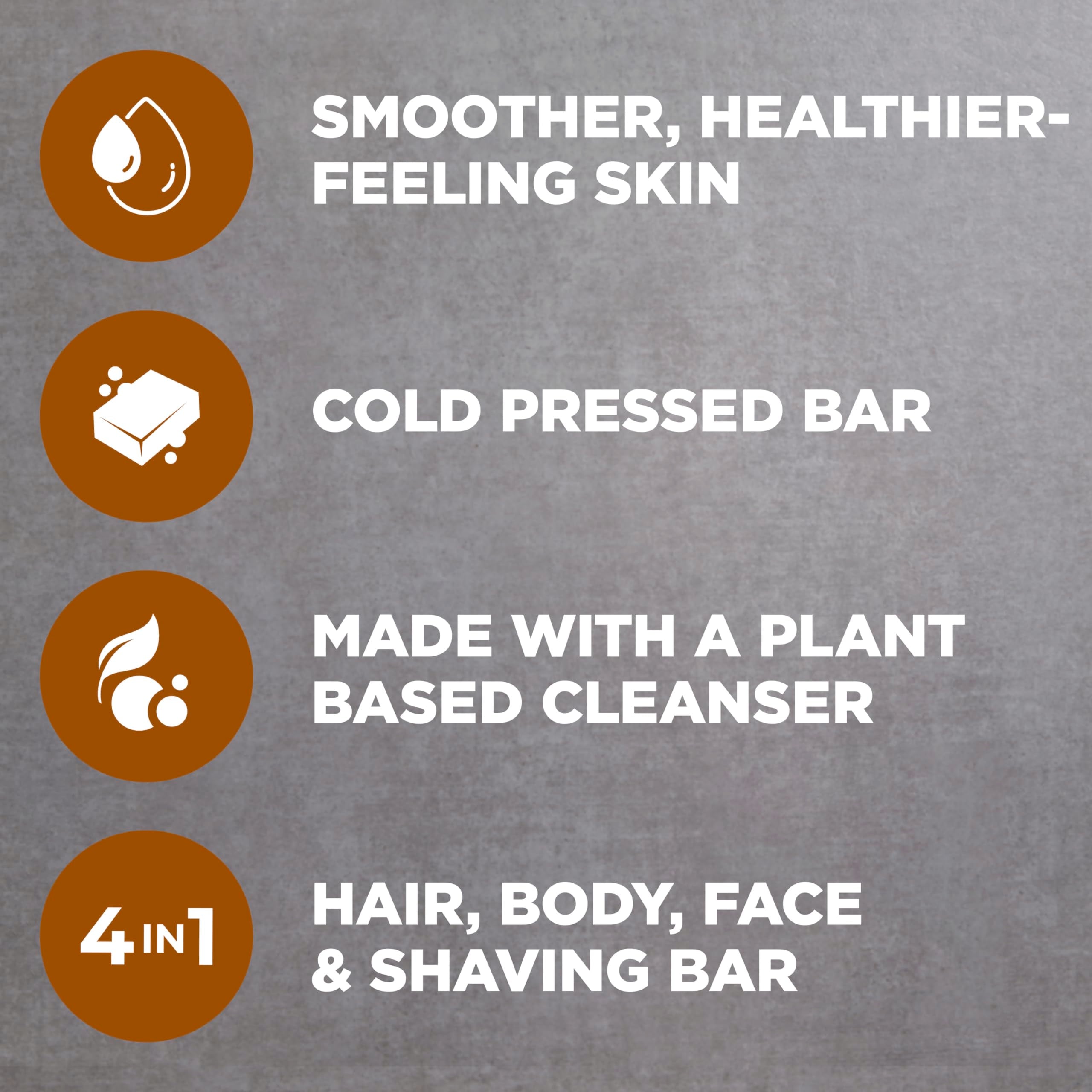 Textura cremosa de Dove Men+Care con hidratación suave para piel y rostro.