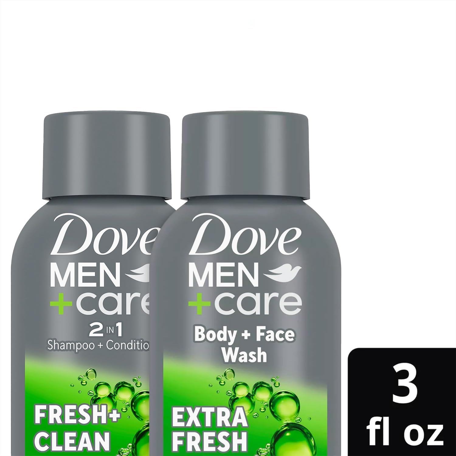 DOVE MEN + CARE champú 2 en 1 fresco y revitalizante para cabello