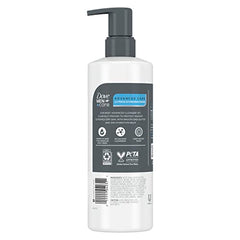 Dove Men+Care Advanced Care Dry Repair, espuma rica para un lavado reconfortante.